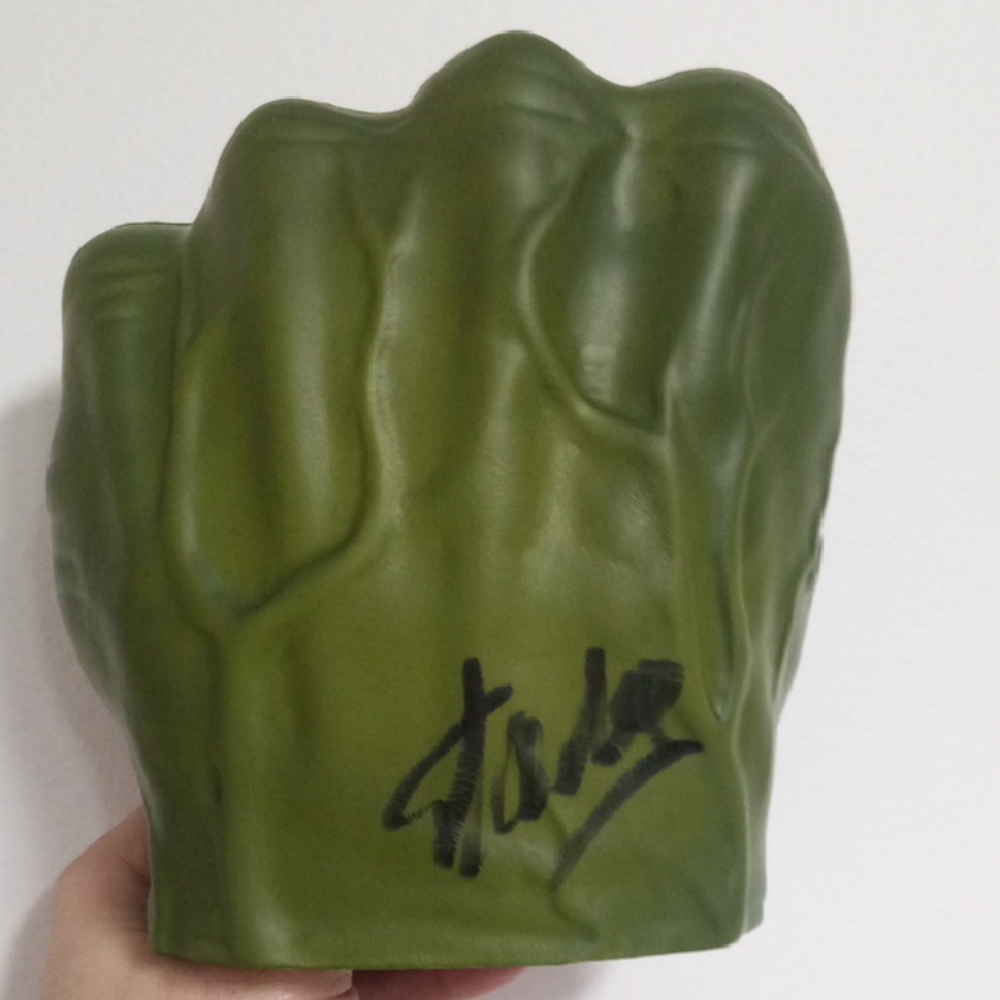 Stan Lee Signed Hulk Fist